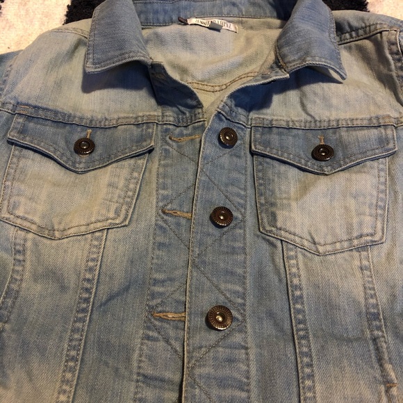 Light Wash Jean Jacket - Picture 2 of 4